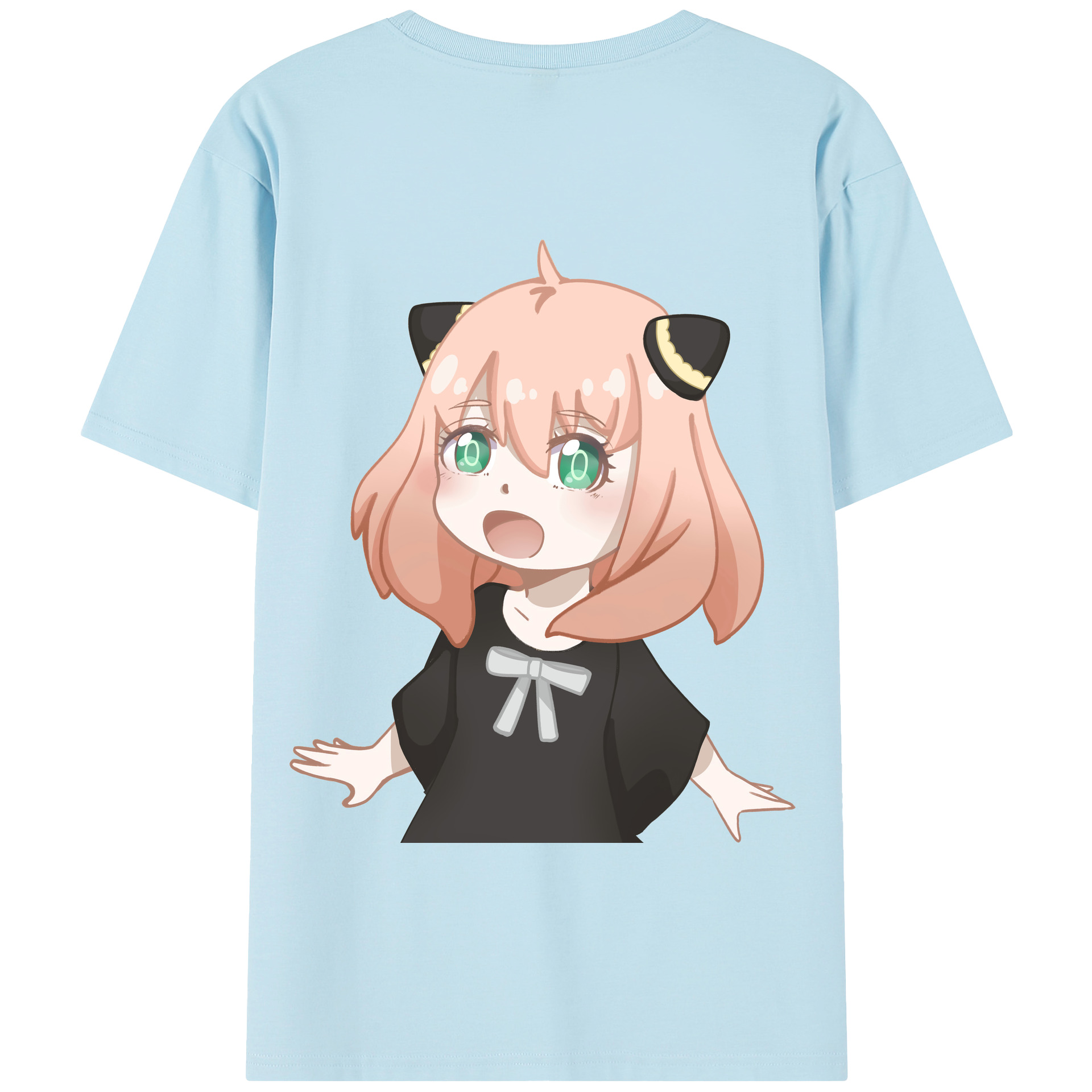 （画像用） SPY×FAMILY间谍家家酒 綿100％半袖Tシャツ（背面プリント）